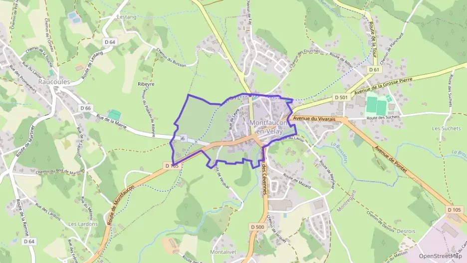 Appartement 57 m² trois pièces à vendre à Montfaucon-en-Velay Appartement 57 m² trois pièces à vendre à Montfaucon-en-Velay