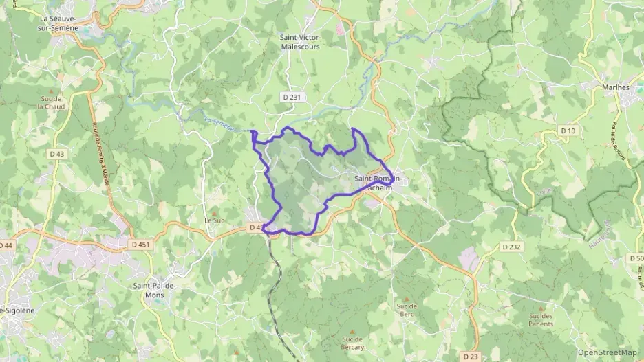 Appartement 55 m² deux pieces à vendre à Saint-Romain-Lachalm Appartement 55 m² deux pieces à vendre à Saint-Romain-Lachalm