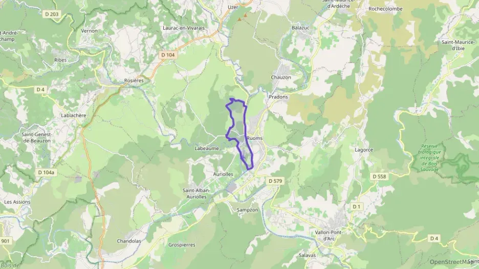 Appartement 54 m² deux pieces à vendre à Labeaume