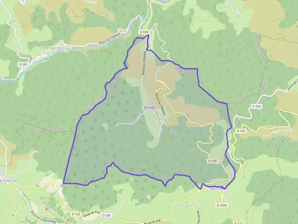 Appartement 56 m² trois pièces à vendre à Mézilhac