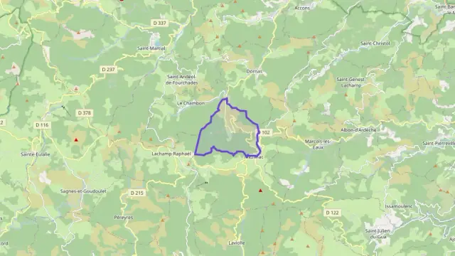 Appartement 56 m² trois pièces à vendre à Mézilhac