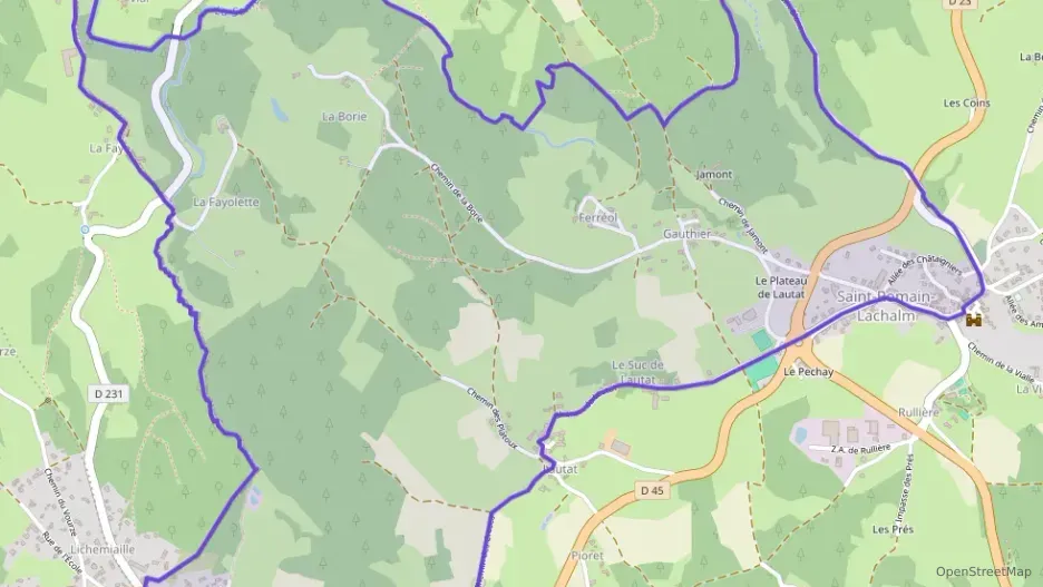 Appartement 40 m² trois pièces à vendre à Saint-Romain-Lachalm