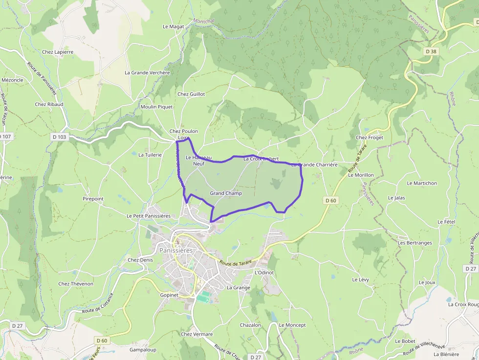 Appartement 42 m² deux pieces à vendre à Panissières