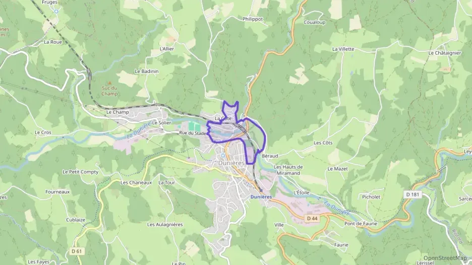 Appartement 49 m² deux pieces à vendre à Dunières