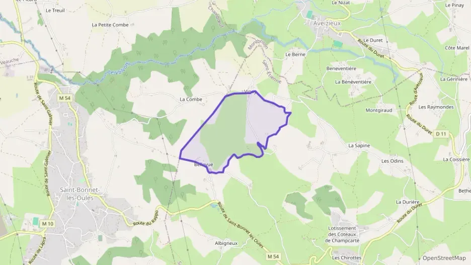 Appartement 59 m² trois pièces à vendre à Saint-Héand