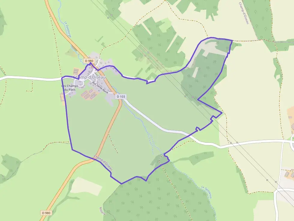 Appartement 45 m² deux pieces à vendre à Champ-d`Oiseau