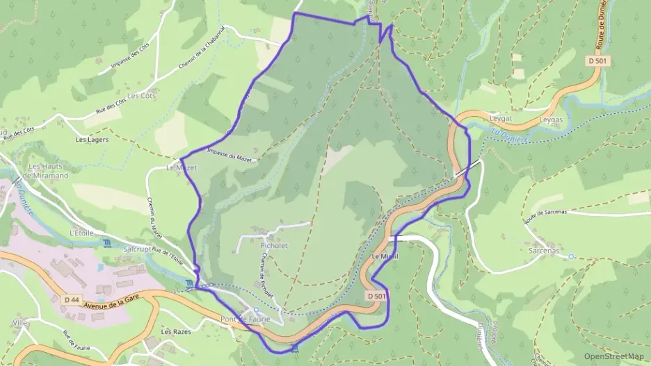 Appartement 72 m² trois pièces à vendre à Dunières