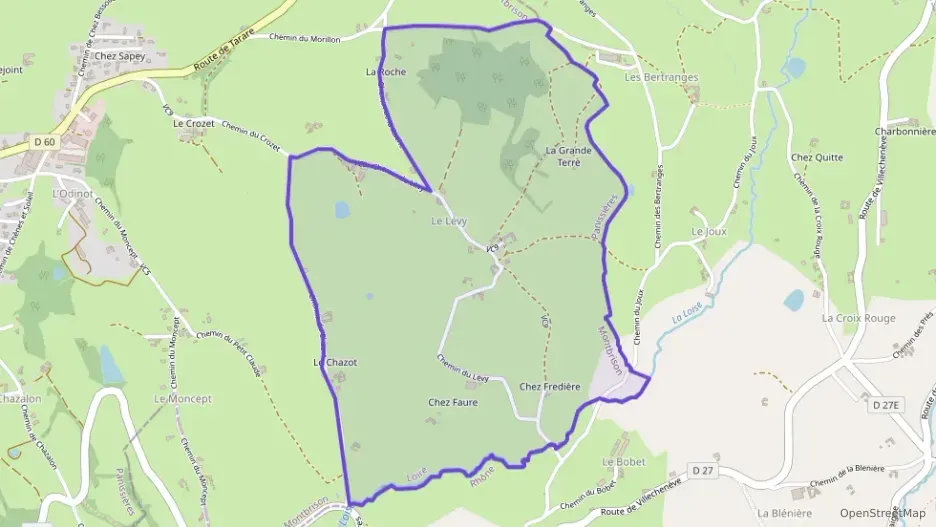 Appartement 57 m² trois pièces à vendre à Panissières