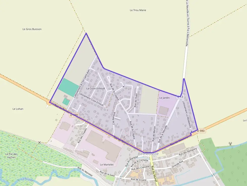 Appartement 120 m² quatre pièces à vendre à Bétheniville