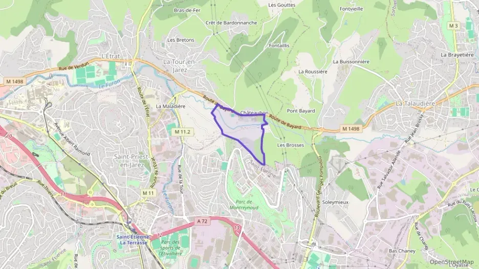 Appartement 72 m² quatre pièces à vendre à La Tour-en-Jarez