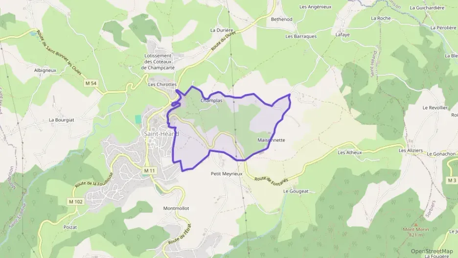 Appartement 106 m² cinq pièces à vendre à Saint-Héand Appartement 106 m² cinq pièces à vendre à Saint-Héand