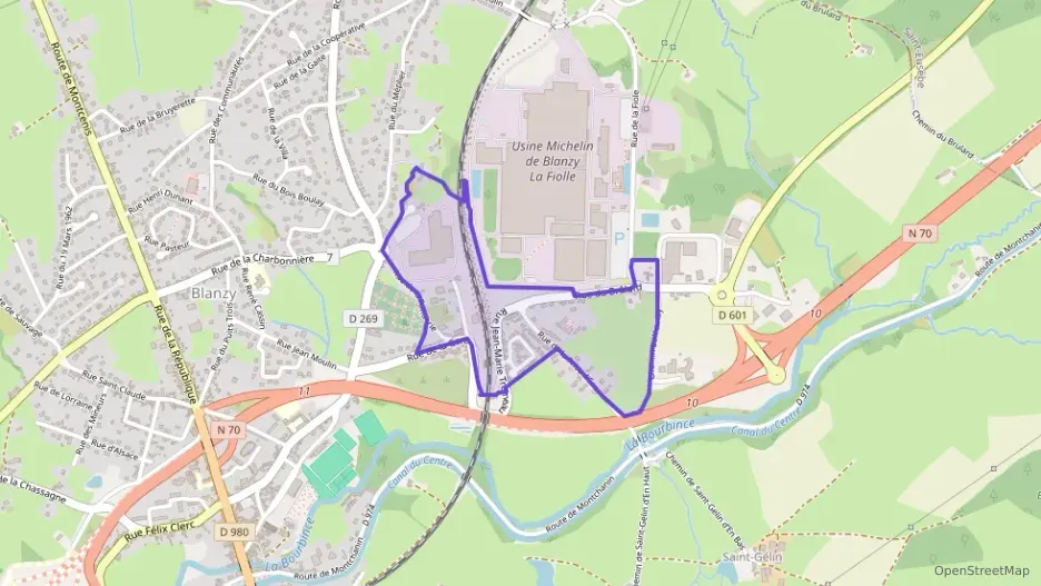 Appartement 60 m² trois pièces à vendre à Blanzy