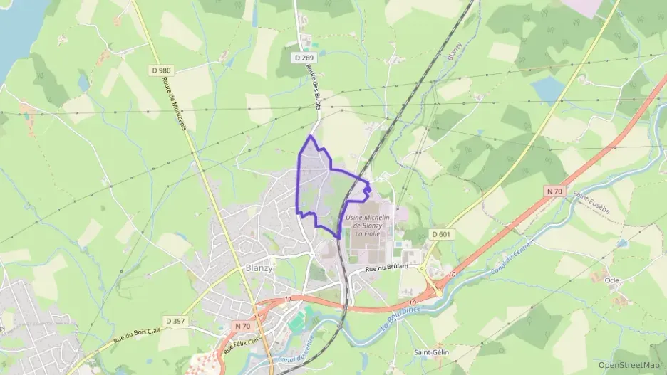 Appartement 61 m² trois pièces à vendre à Blanzy Appartement 61 m² trois pièces à vendre à Blanzy