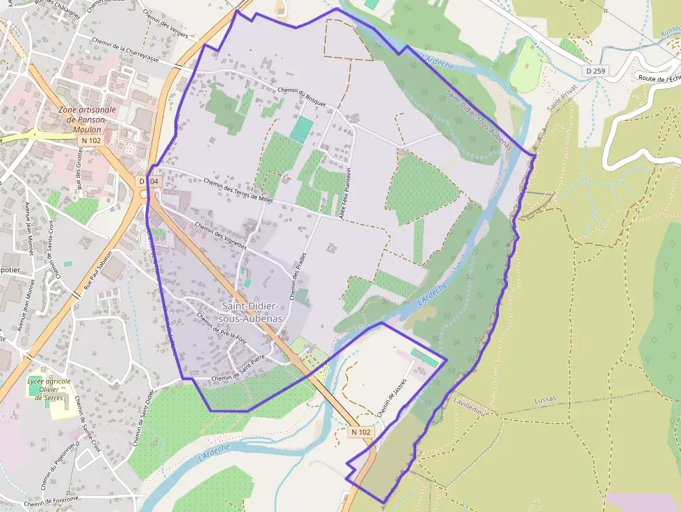 Appartement 76 m² quatre pièces à vendre à Saint-Didier-sous-Aubenas