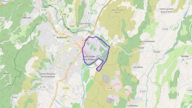 Appartement 76 m² quatre pièces à vendre à Saint-Didier-sous-Aubenas