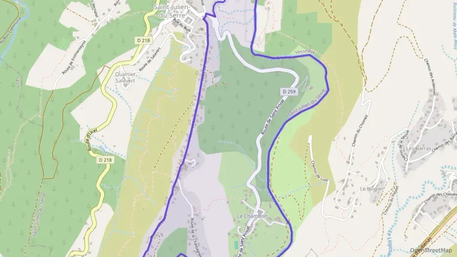 Appartement 50 m² trois pièces à vendre à Saint-Julien-du-Serre Appartement 50 m² trois pièces à vendre à Saint-Julien-du-Serre
