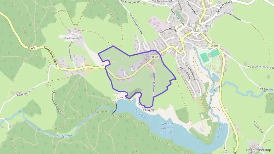 Appartement 100 m² quatre pièces à vendre à Saint-Genest-Malifaux Appartement 100 m² quatre pièces à vendre à Saint-Genest-Malifaux