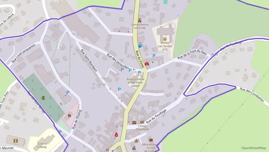 Appartement 82 m² quatre pièces à vendre à Saint-Genest-Malifaux