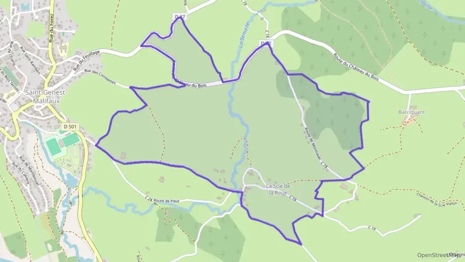 Appartement 49 m² deux pieces à vendre à Saint-Genest-Malifaux Appartement 49 m² deux pieces à vendre à Saint-Genest-Malifaux