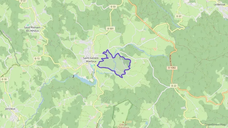 Appartement 49 m² deux pieces à vendre à Saint-Genest-Malifaux Appartement 49 m² deux pieces à vendre à Saint-Genest-Malifaux