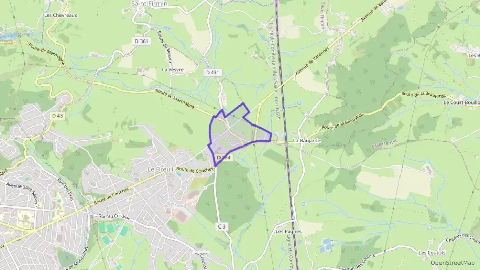 Appartement 57 m² deux pieces à vendre à Le Breuil