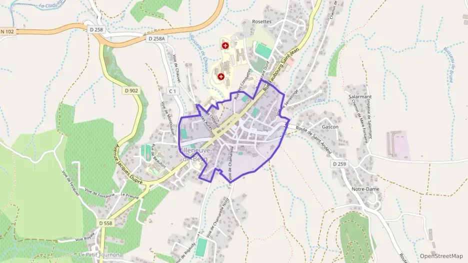 Appartement 52 m² deux pieces à vendre à Villeneuve-de-Berg