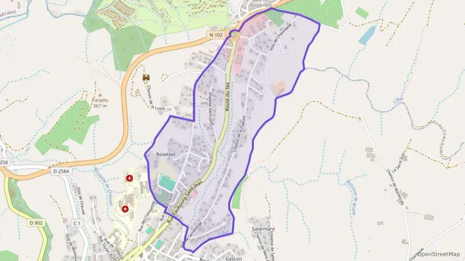 Appartement 73 m² quatre pièces à vendre à Villeneuve-de-Berg