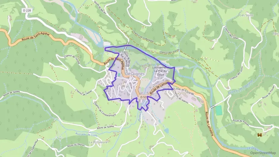 Appartement 45 m² deux pieces à vendre à Désaignes