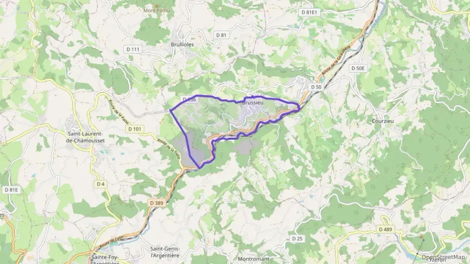 Appartement 72 m² trois pièces à vendre à Brussieu