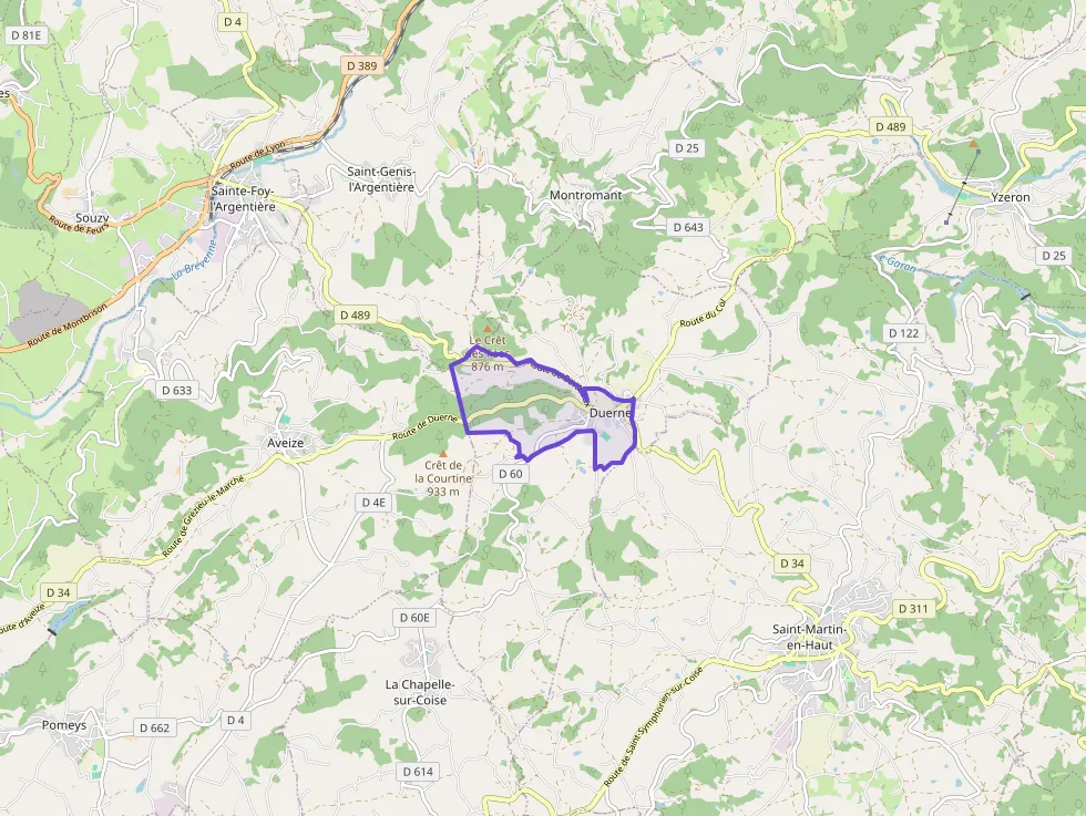 Appartement 58 m² trois pièces à vendre à Duerne