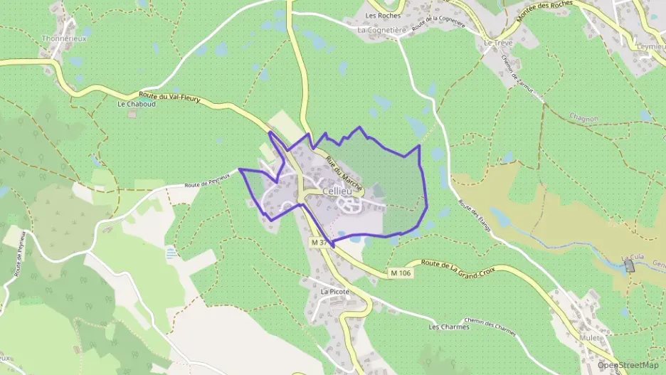 Appartement 100 m² quatre pièces à vendre à Cellieu Appartement 100 m² quatre pièces à vendre à Cellieu