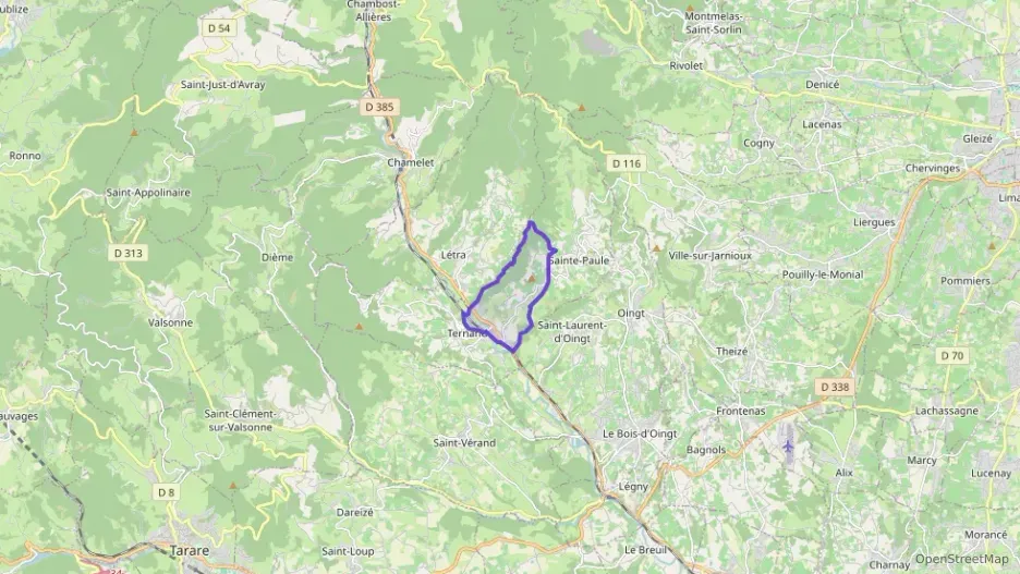 Appartement 108 m² quatre pièces à vendre à Ternand Appartement 108 m² quatre pièces à vendre à Ternand