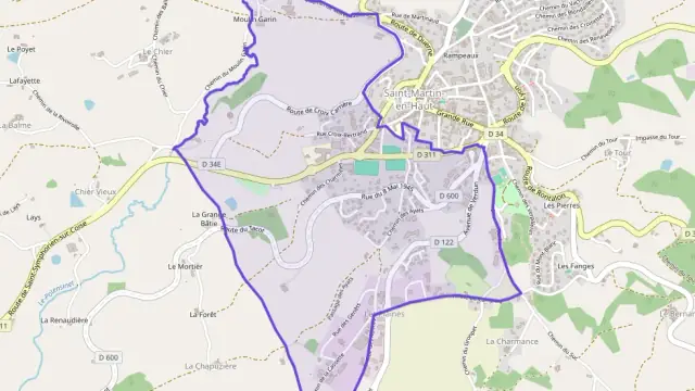 Appartement 80 m² quatre pièces à vendre à Saint-Martin-en-Haut