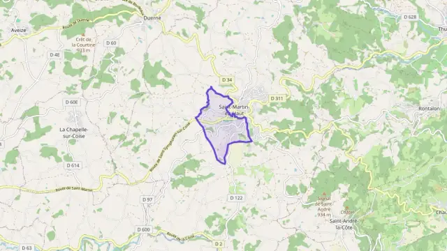 Appartement 80 m² quatre pièces à vendre à Saint-Martin-en-Haut