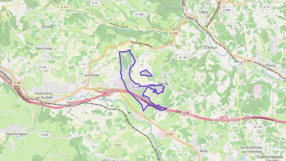 Appartement 80 m² une piece à vendre à Sarcey