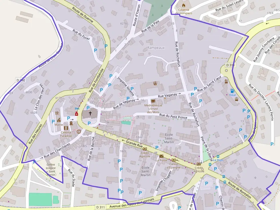 Appartement 43 m² une piece à vendre à Saint-Martin-en-Haut