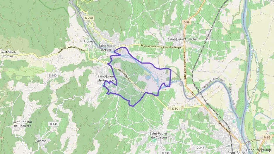 Appartement 80 m² trois pièces à vendre à Saint-Julien-de-Peyrolas