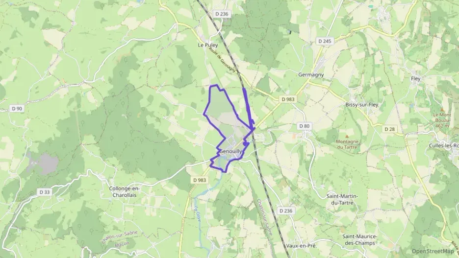 Appartement 110 m² quatre pièces à vendre à Genouilly