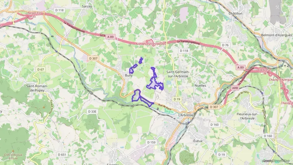 Appartement 45 m² une piece à vendre à Bully Appartement 45 m² une piece à vendre à Bully