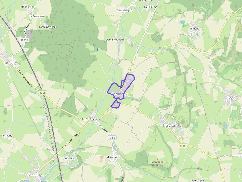 Appartement 60 m² une piece à vendre à Germagny