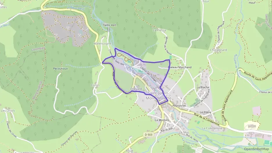 Appartement 50 m² quatre pièces à vendre à Saint-Julien-Molin-Molette