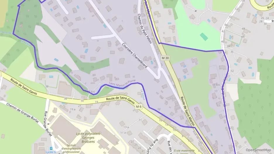 Appartement 56 m² deux pieces à vendre à Saint-Martin-la-Plaine