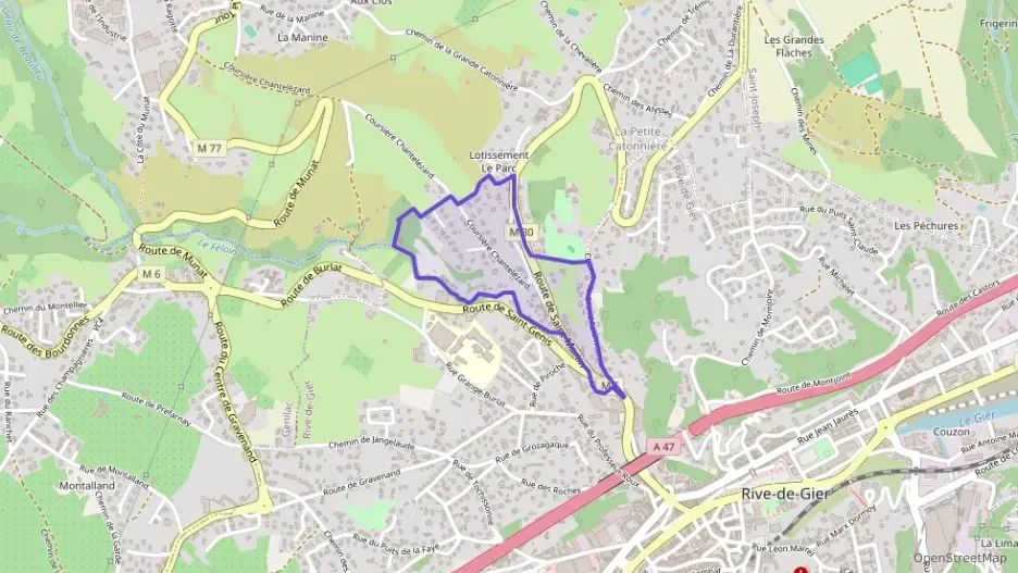 Appartement 56 m² deux pieces à vendre à Saint-Martin-la-Plaine