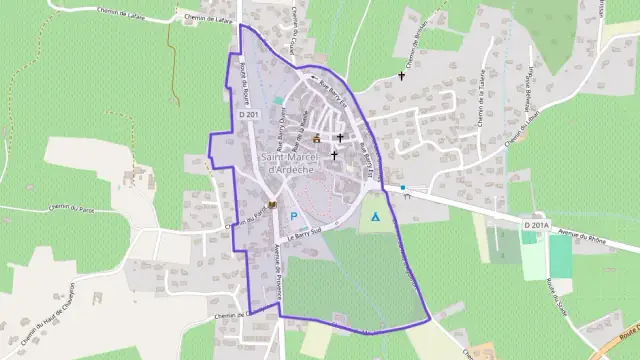 Appartement 60 m² deux pieces à vendre à Saint-Marcel-d`Ardèche