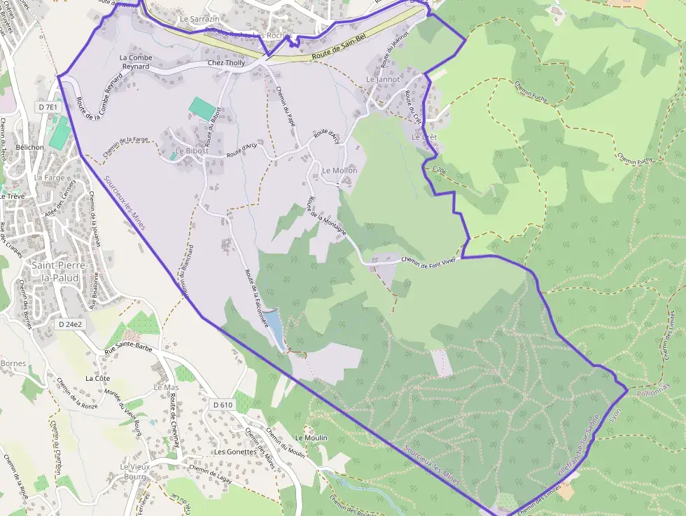 Appartement 44 m² deux pieces à vendre à Sourcieux-les-Mines