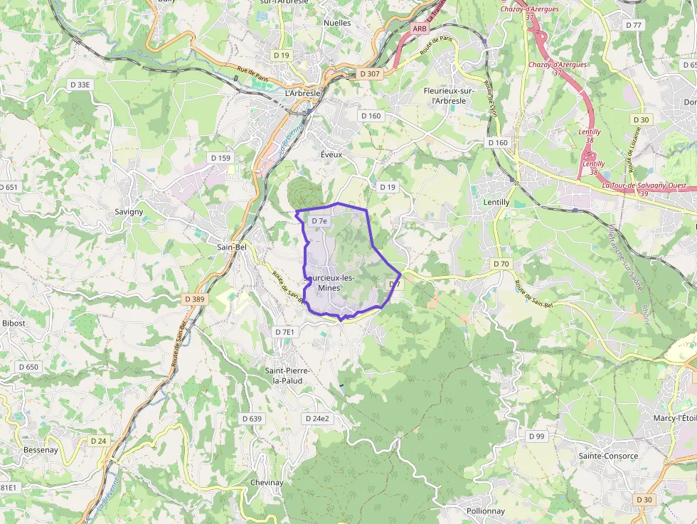 Appartement 70 m² trois pièces à vendre à Sourcieux-les-Mines