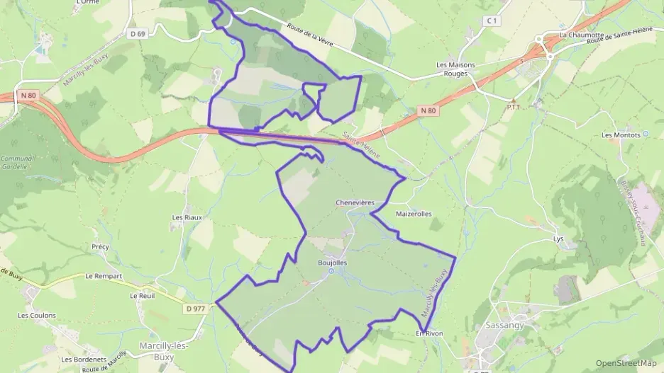 Appartement 85 m² trois pièces à vendre à Marcilly-lès-Buxy