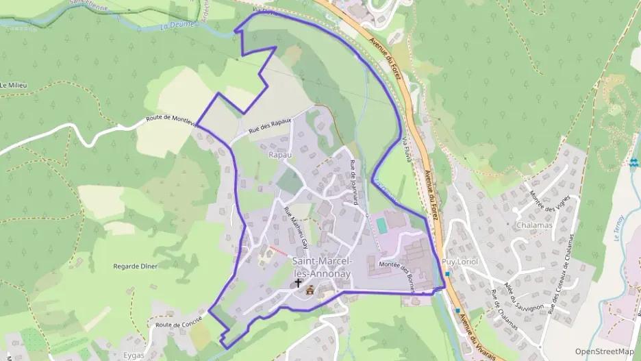 Appartement 94 m² quatre pièces à vendre à Saint-Marcel-lès-Annonay