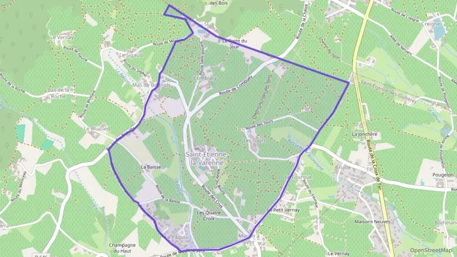 Appartement 65 m² trois pièces à vendre à Saint-Étienne-la-Varenne