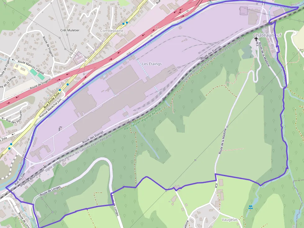 Appartement 106 m² quatre pièces à vendre à Châteauneuf